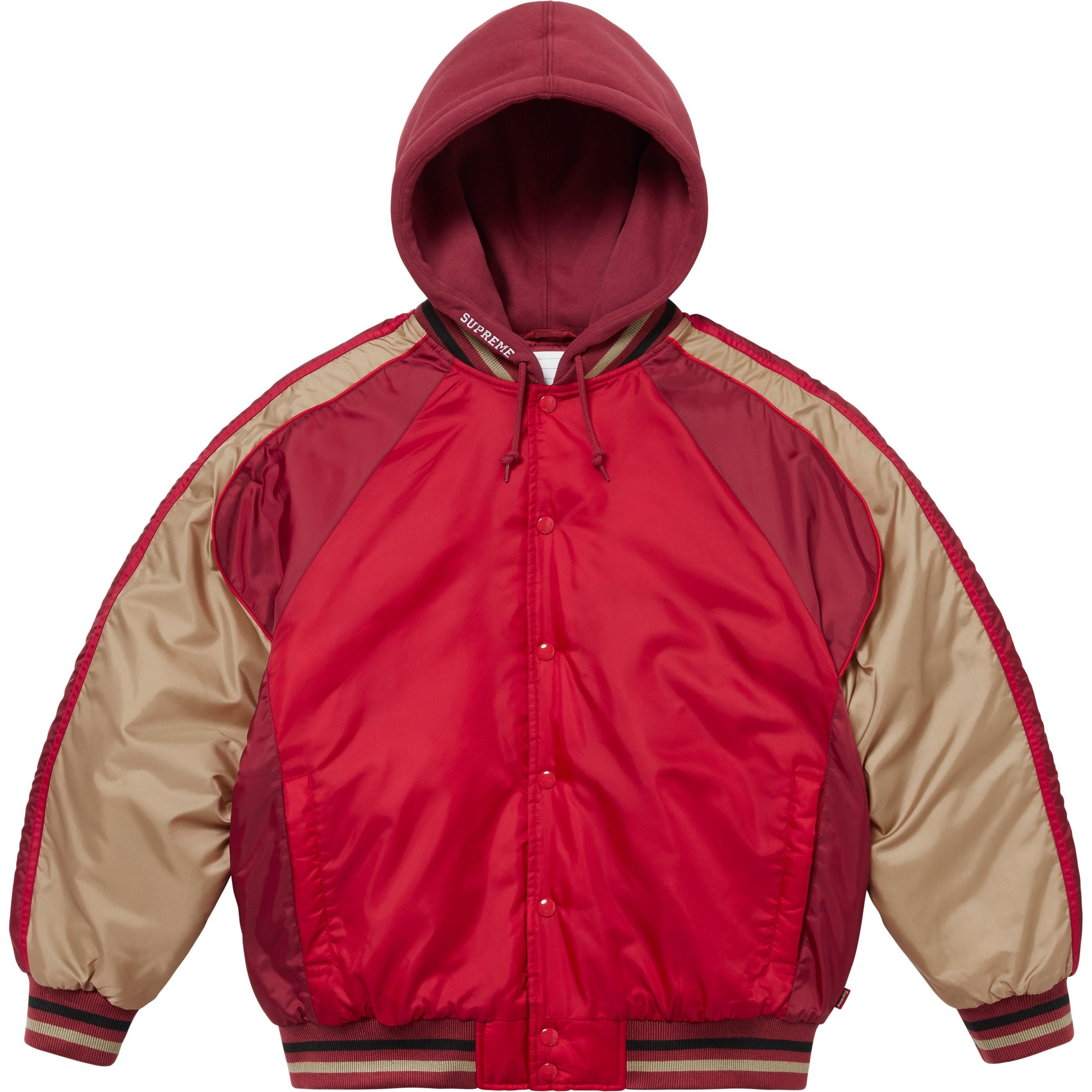 Hooded Stadium Jacket view 8